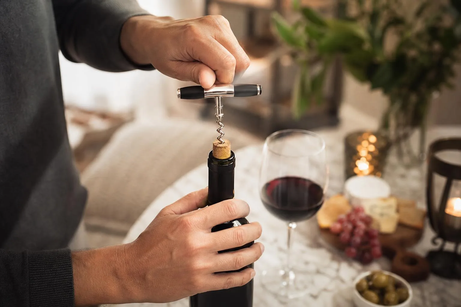 How To Use Wine Opener Corkscrew