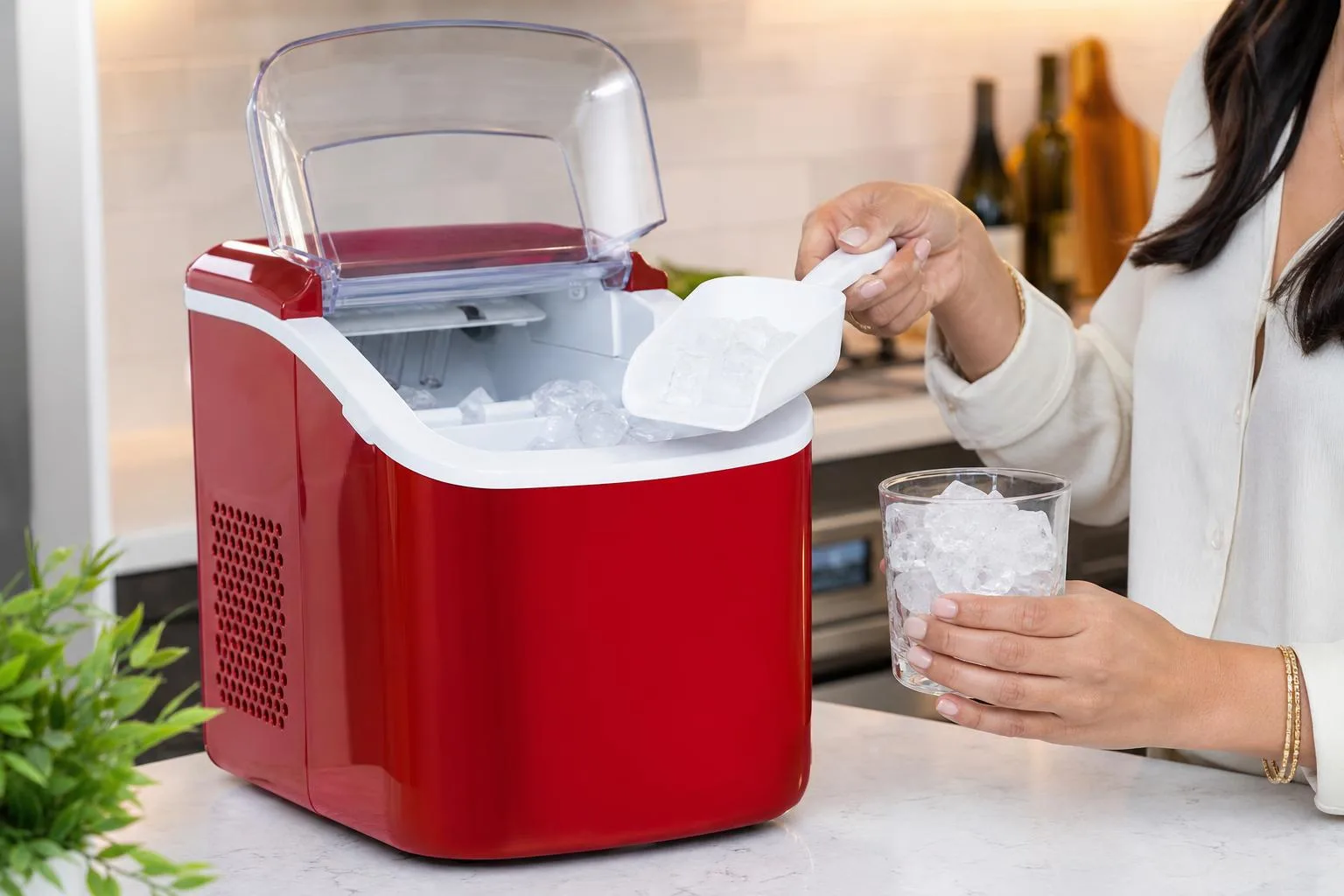 Igloo ICEB26RR Ice Maker Review 2026 3 The Igloo ICEB26RR shown in everyday use at home, as tested by FlightWineBar