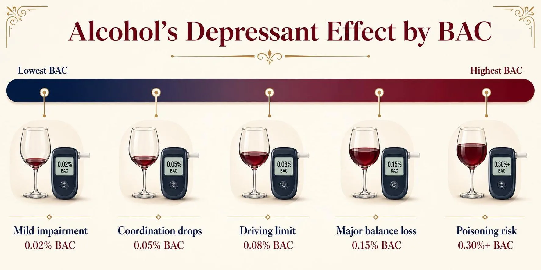 Is Alcohol A Depressant? What You Need to Know 1 Alcohol’s Depressant Effect by BAC — key facts at a glance