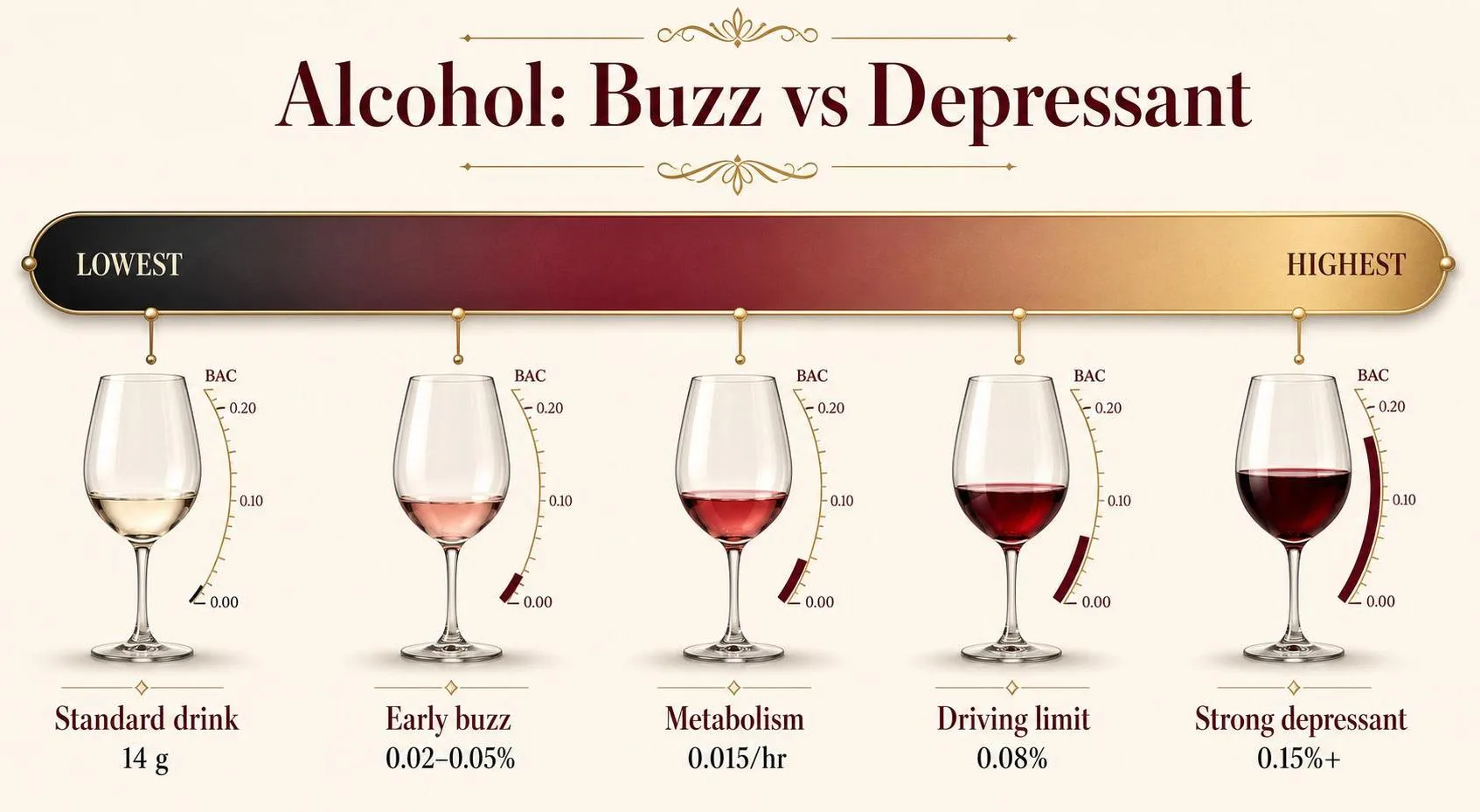 Is Alcohol A Stimulant? The Most Accurate Answer 1 Alcohol: Buzz vs Depressant — key facts at a glance