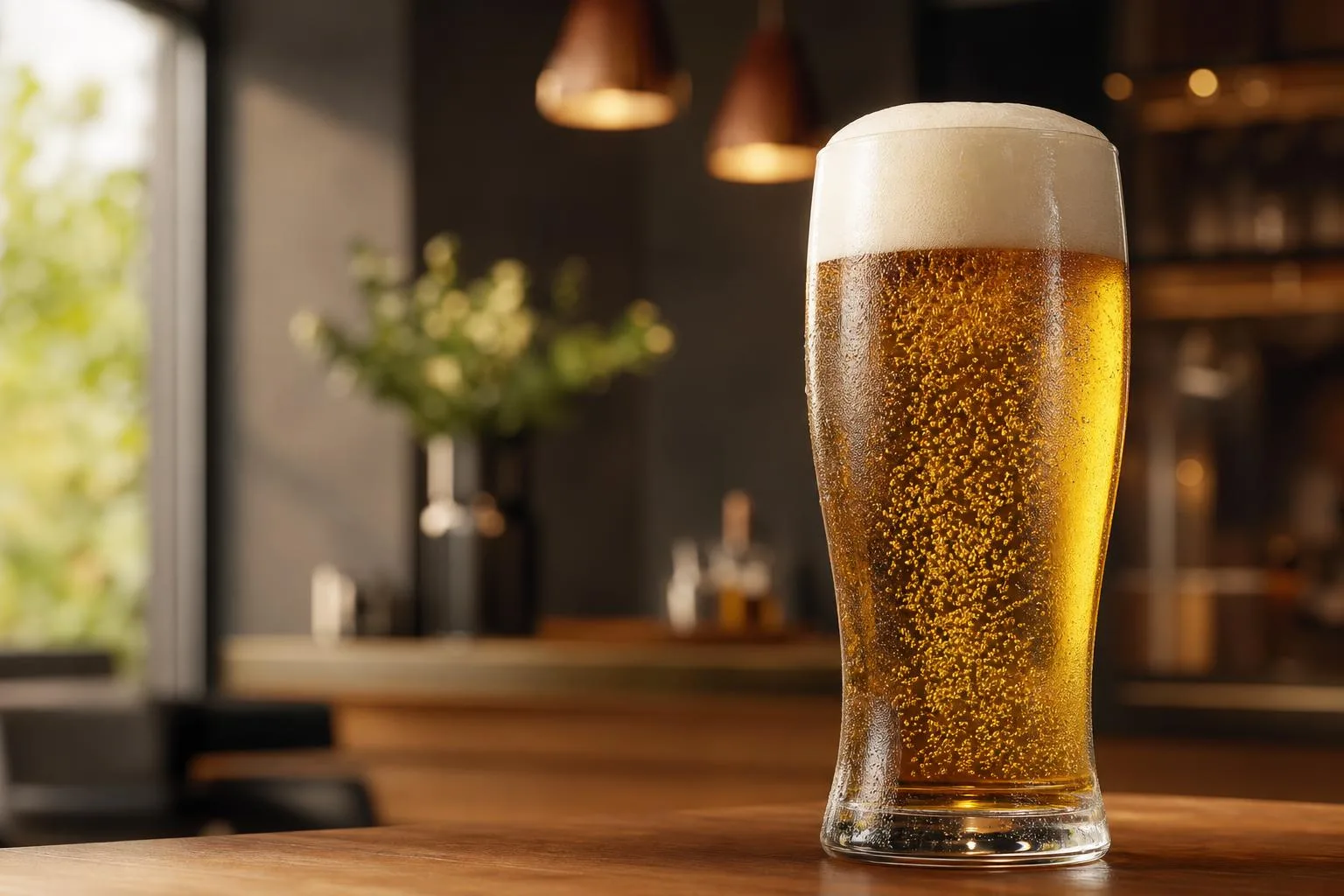 is beer carbonated