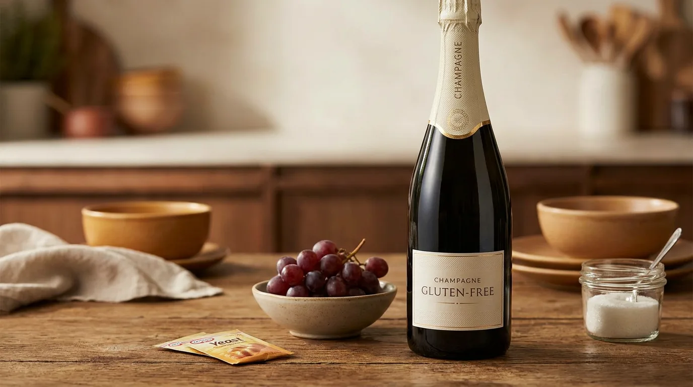 Is Champagne Gluten Free — explained with facts and figures in this guide
