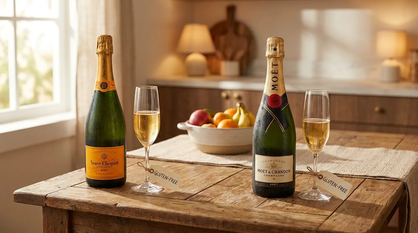 Is Champagne Gluten Free — explained with facts and figures in this guide