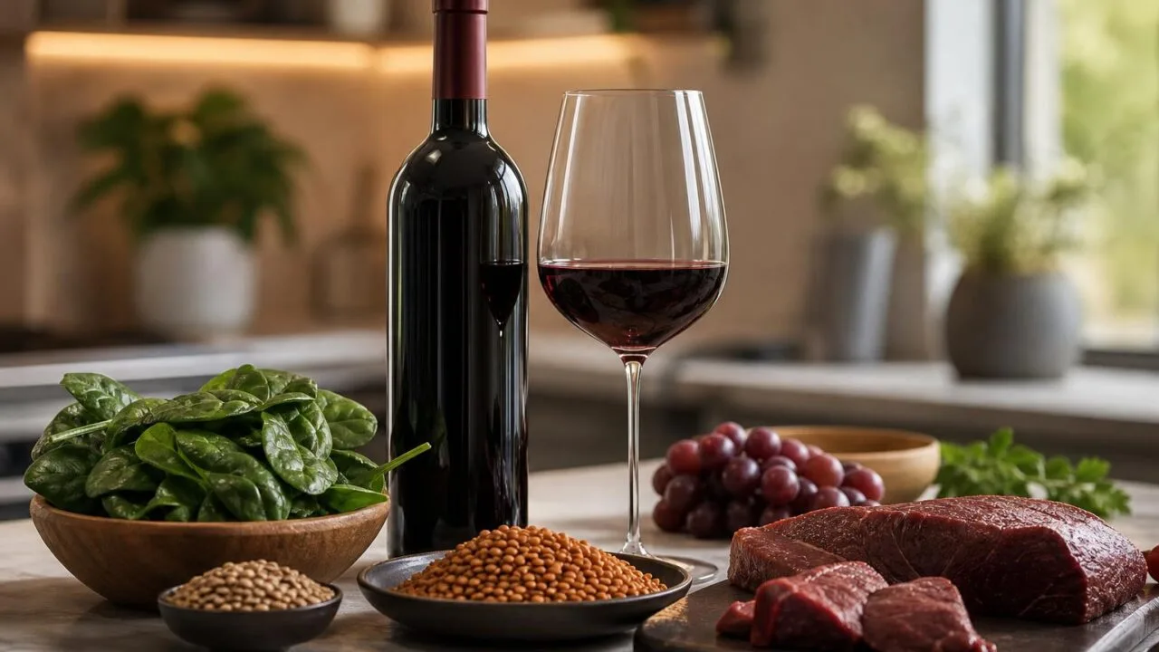 Is Red Wine Good For Iron Deficiency