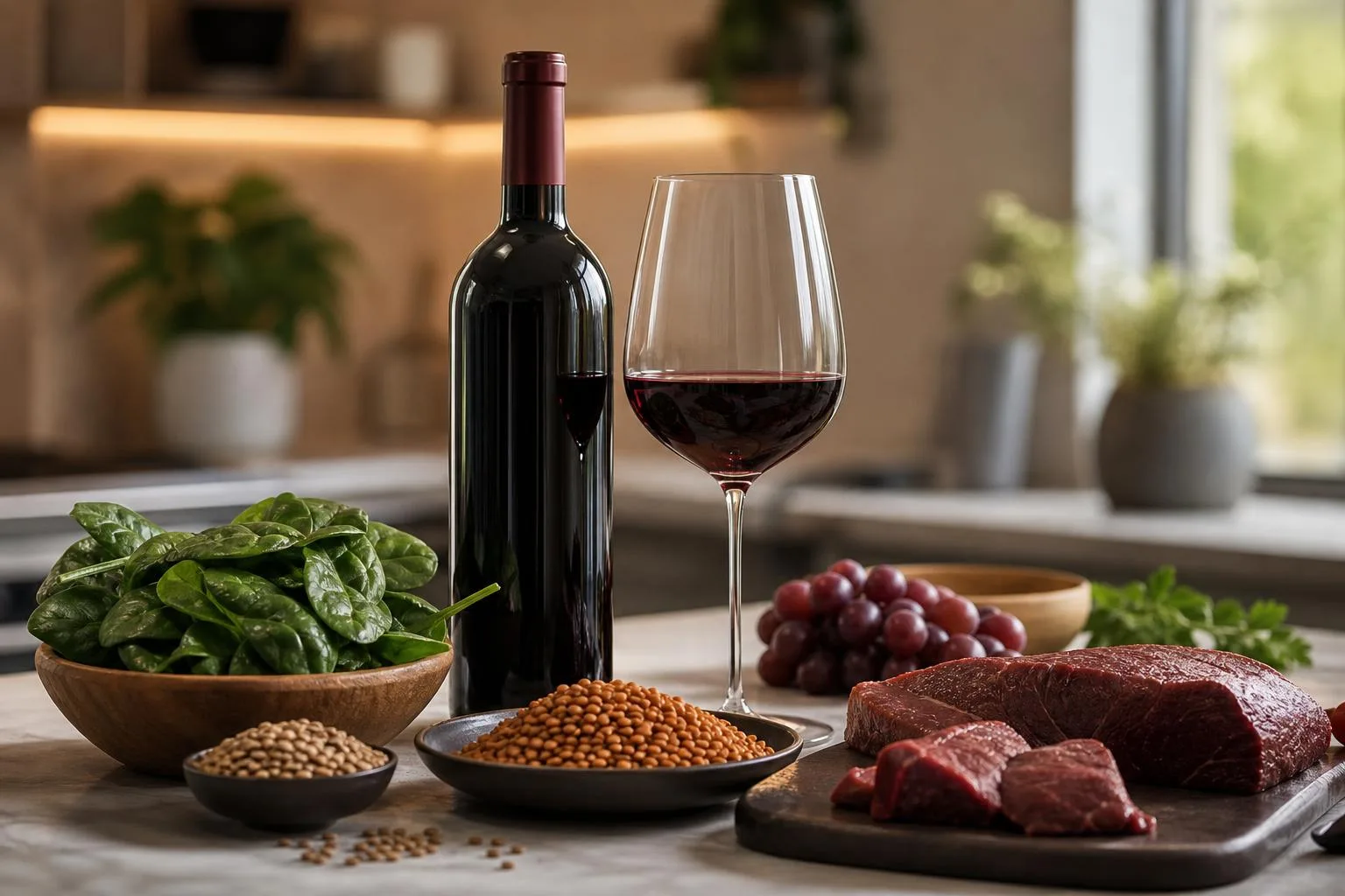 Is Red Wine Good For Iron Deficiency
