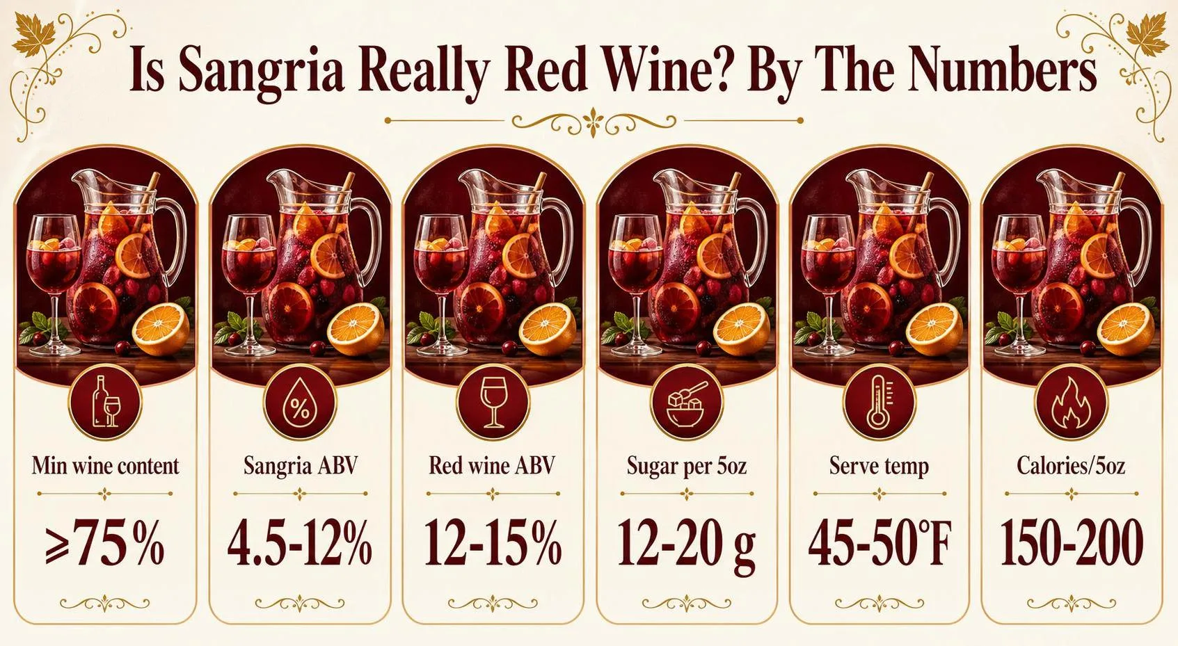 Is Sangria Considered A Red Wine? 1 Is Sangria Really Red Wine? By The Numbers — key facts at a glance