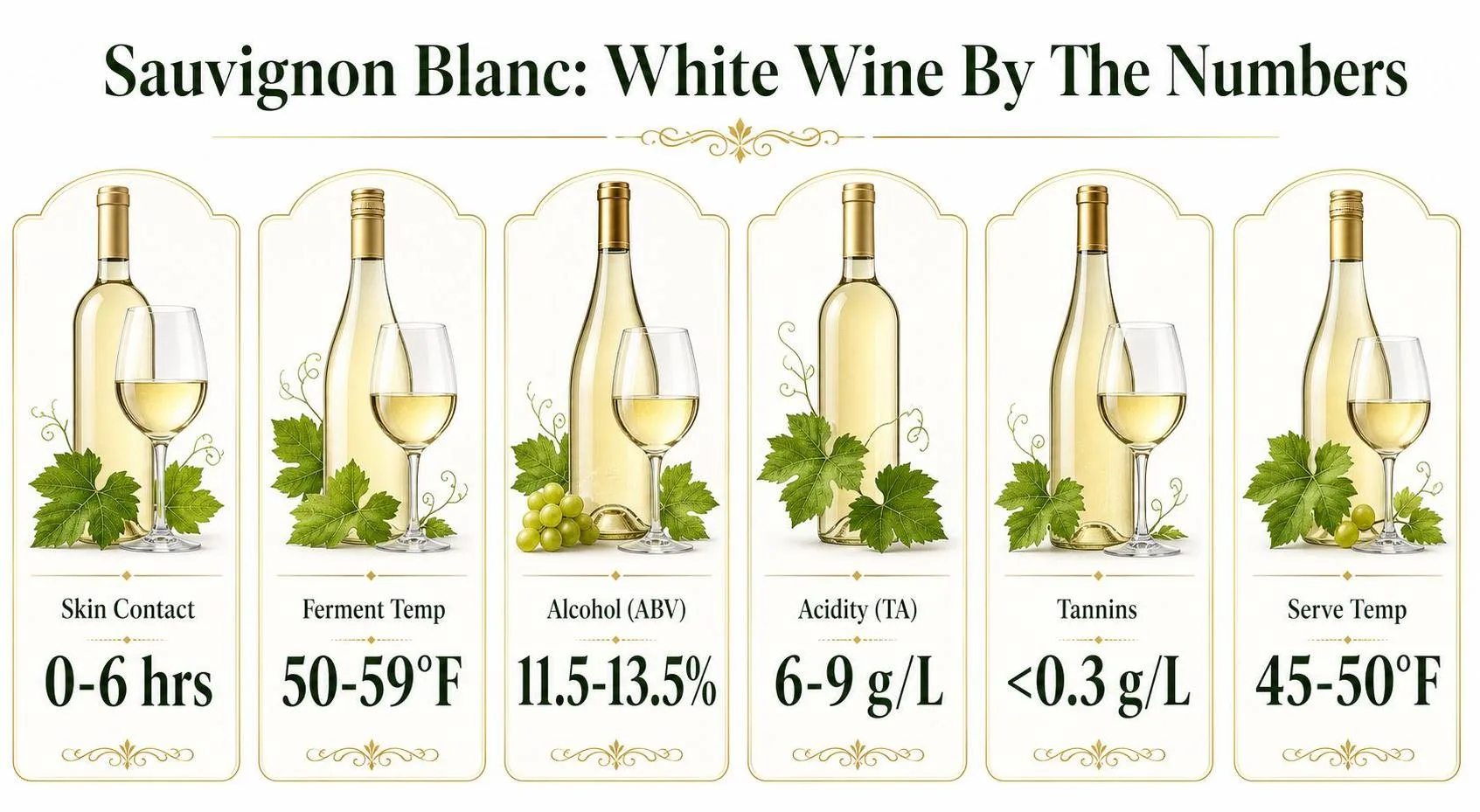 Is Sauvignon Blanc A Red Wine? 1 Sauvignon Blanc: White Wine By The Numbers — key facts at a glance