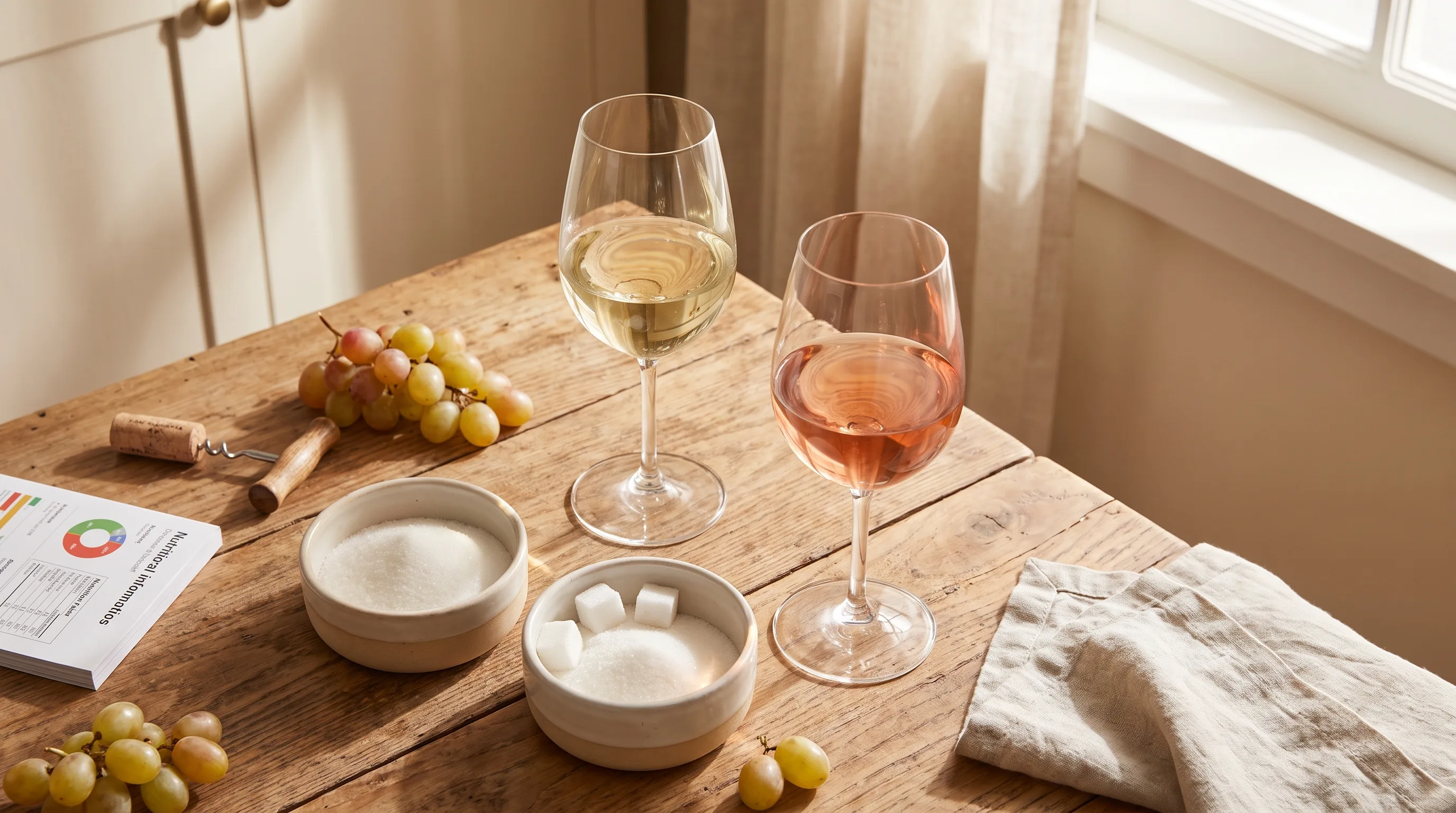 Sugar In White Wine Or Rose — explained with facts and figures in this guide