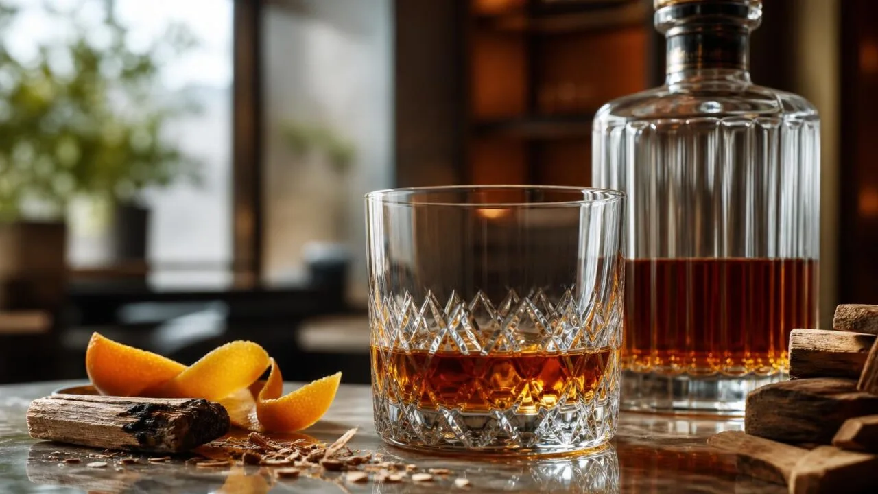 is whiskey acidic