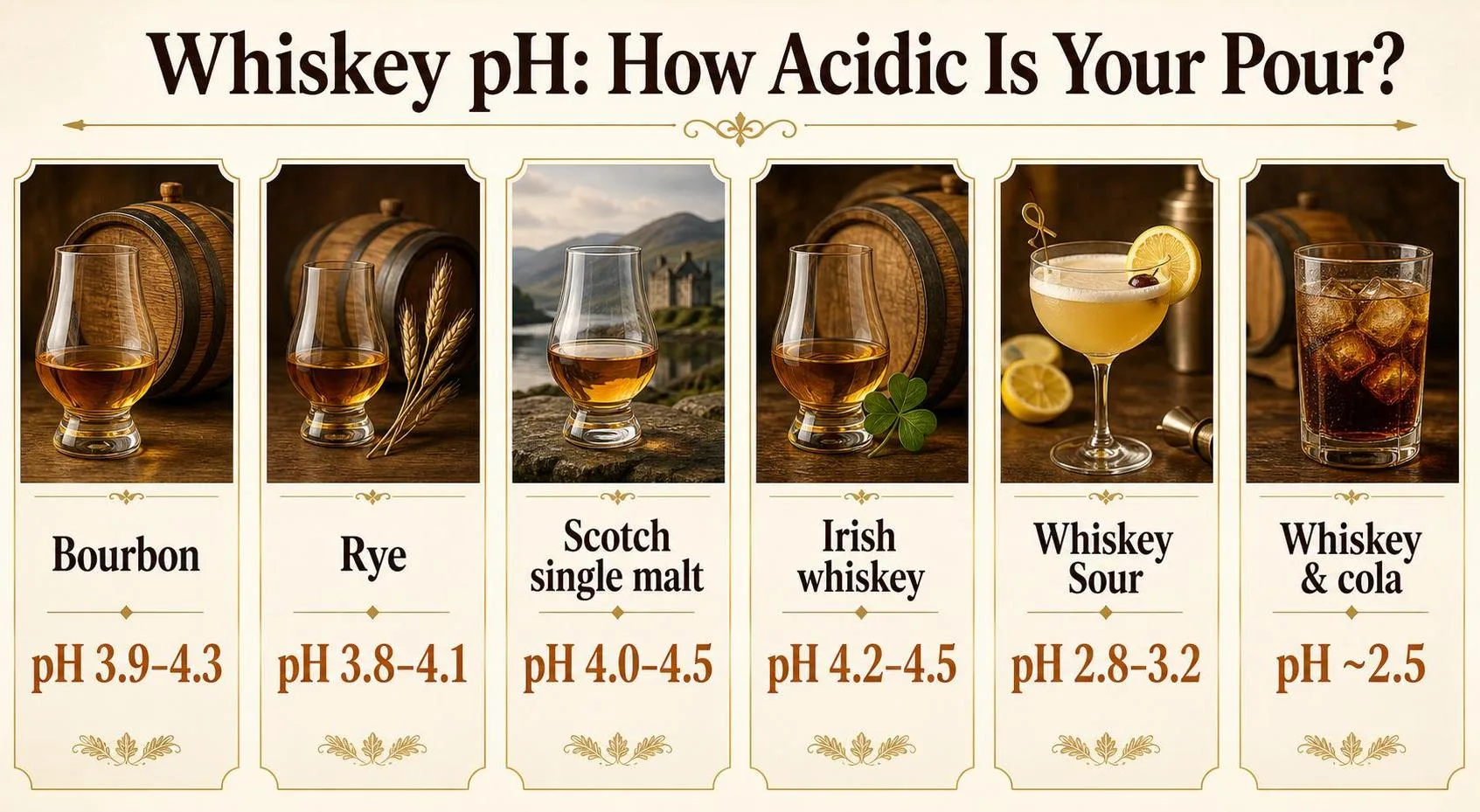 Whiskey pH: How Acidic Is Your Pour? — key facts at a glance