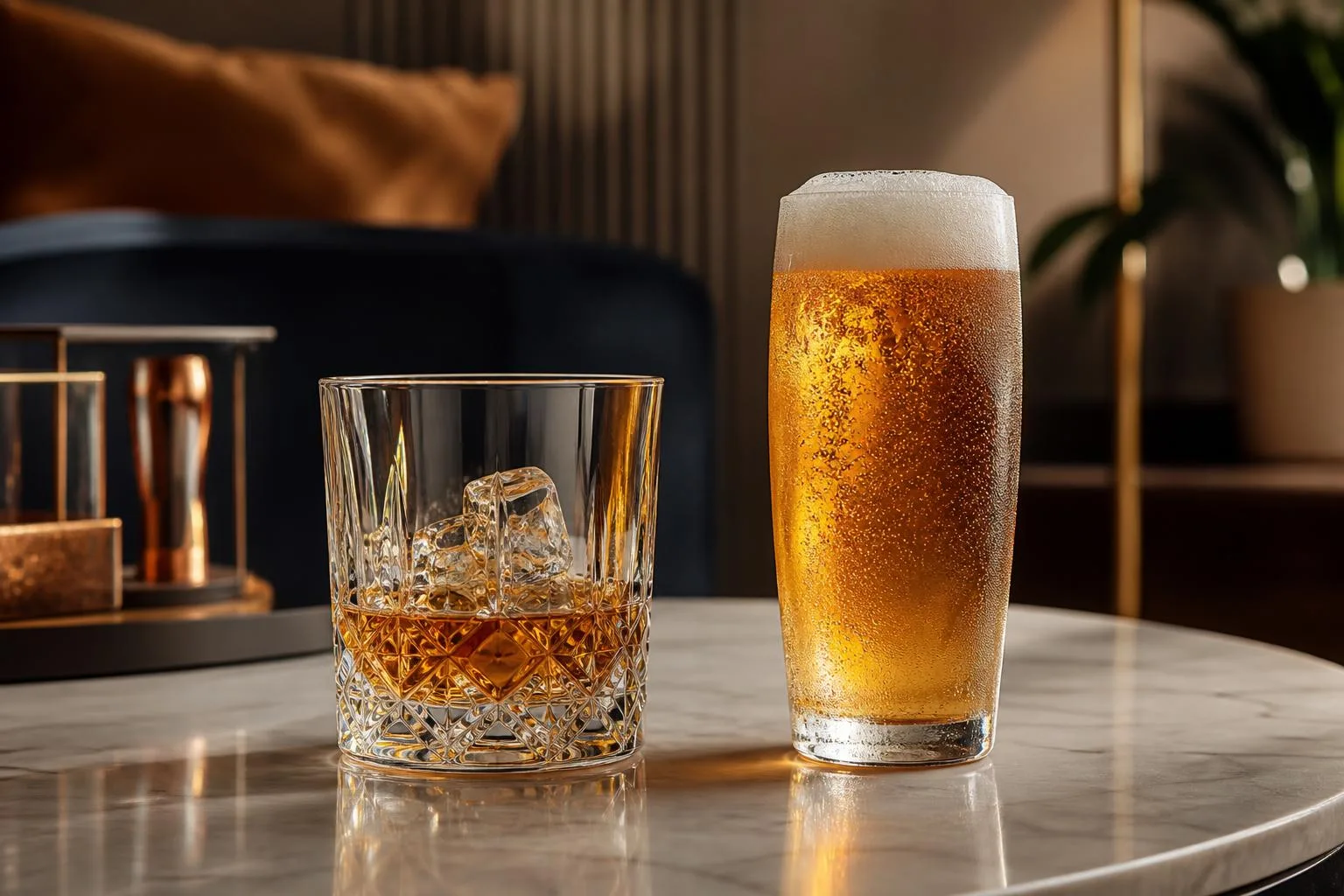 Is Whiskey Healthier Than Beer