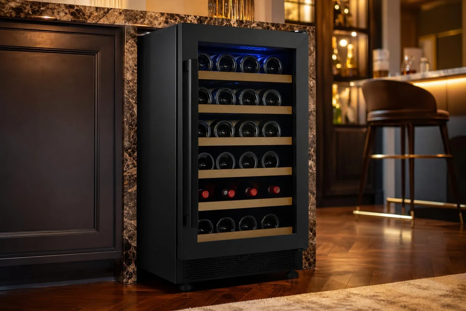 The Ivation IVFWCC121LB review reviewed hands-on by the FlightWineBar team after real-world testing