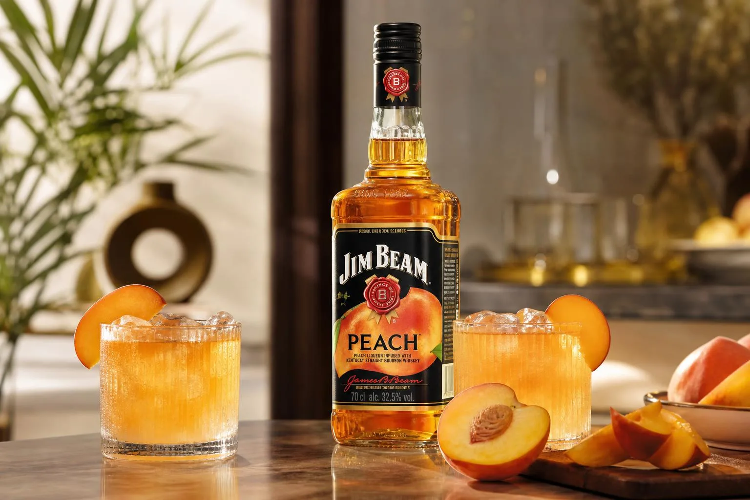 Jim Beam Peach Drinks