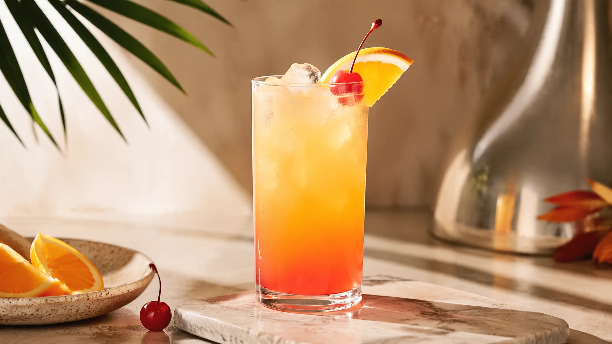 Malibu Sunrise Drink
