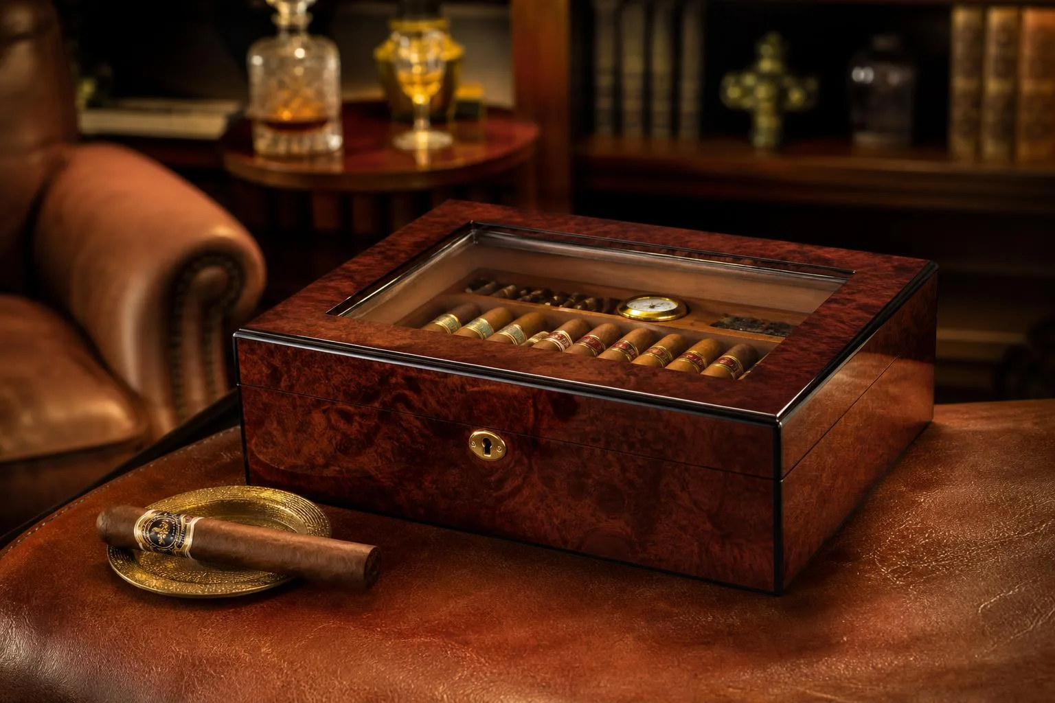 Mantello Cigar Humidor