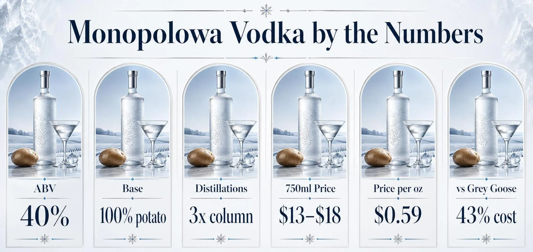 Monopolowa Vodka Review - What You Need to Know 1 Monopolowa Vodka by the Numbers — key facts at a glance