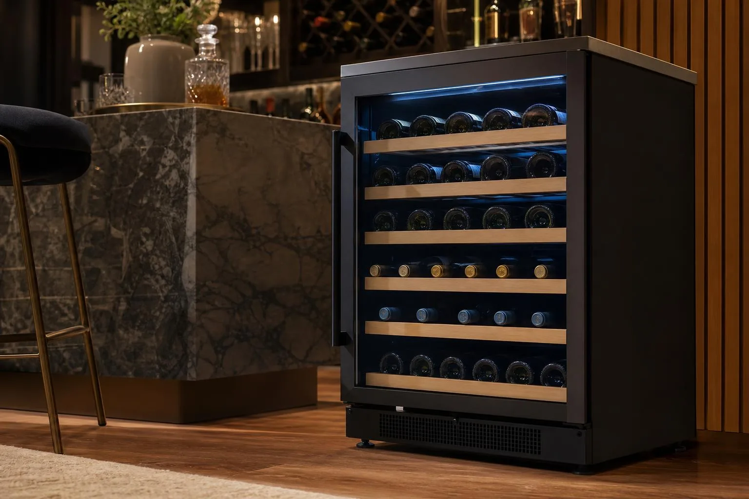 The NewAir AWR-1600DB reviewed hands-on by the FlightWineBar team after real-world testing