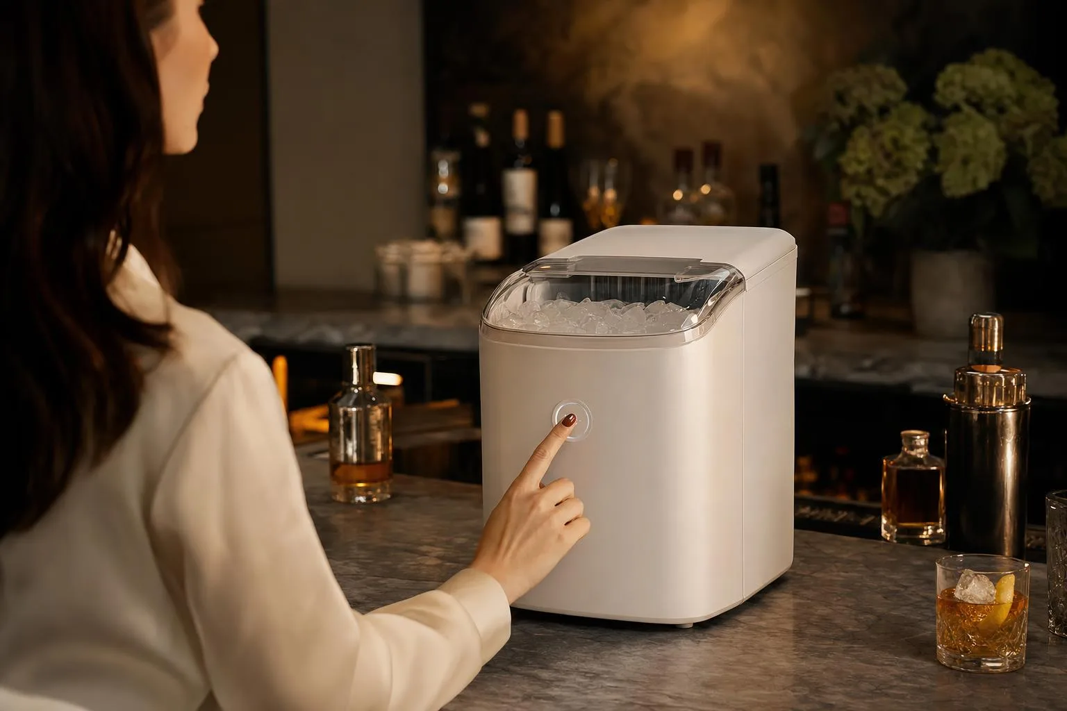 NXONE HT-MF-WHITE0903 Mini Fridge Review 2026 3 The NXONE HT-MF-WHITE0903 shown in everyday use at home, as tested by FlightWineBar