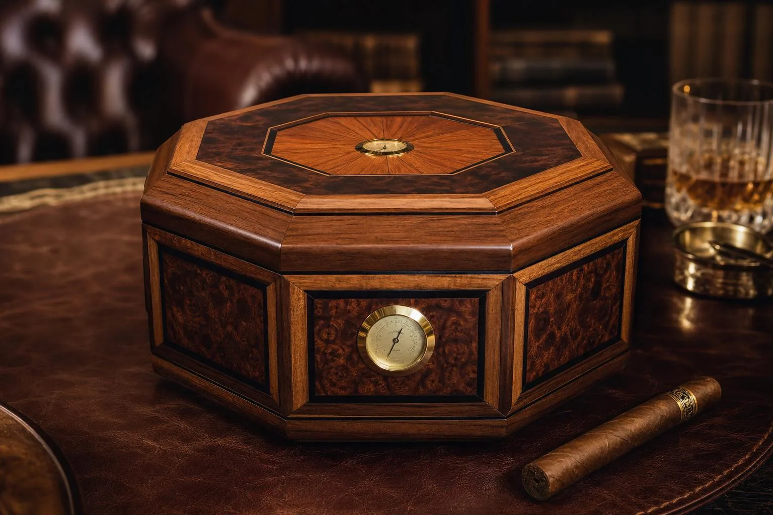 The Octodor Cigar Humidor reviewed hands-on by the FlightWineBar team after real-world testing