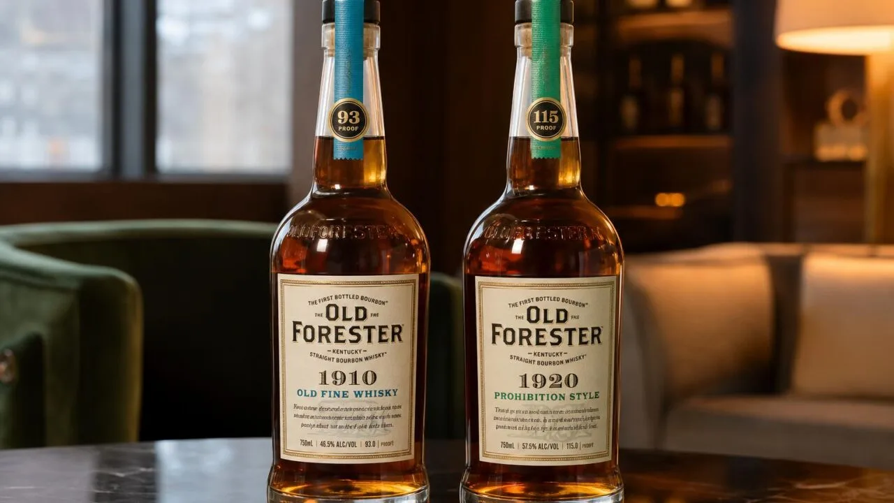 Old Forester 1910 Vs 1920