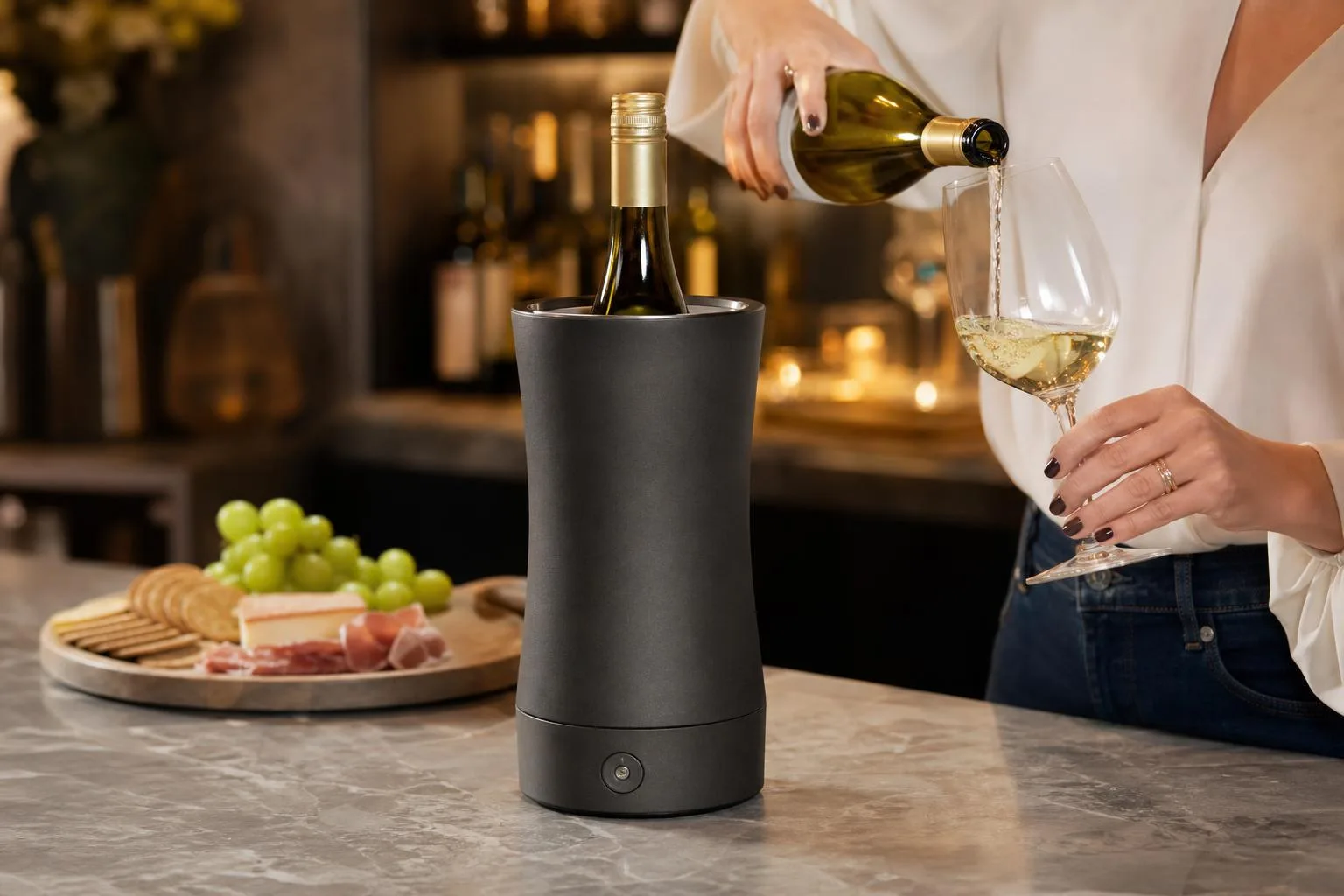 One Savvy Girl Portable Wine Cooler Review 2026 3 The One Savvy Girl Portable Wine Cooler shown in everyday use at home, as tested by FlightWineBar