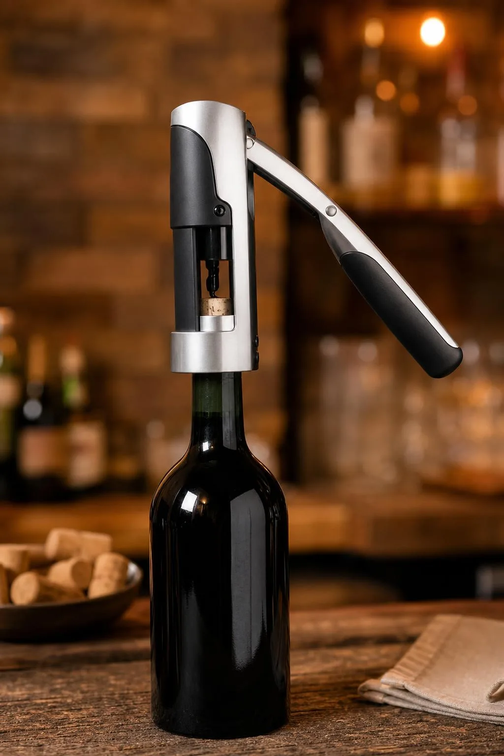 OXO SteeL Vertical Lever Corkscrew Review 2026 1 The OXO SteeL Vertical Lever Corkscrew reviewed hands-on by the FlightWineBar team after real-world testing