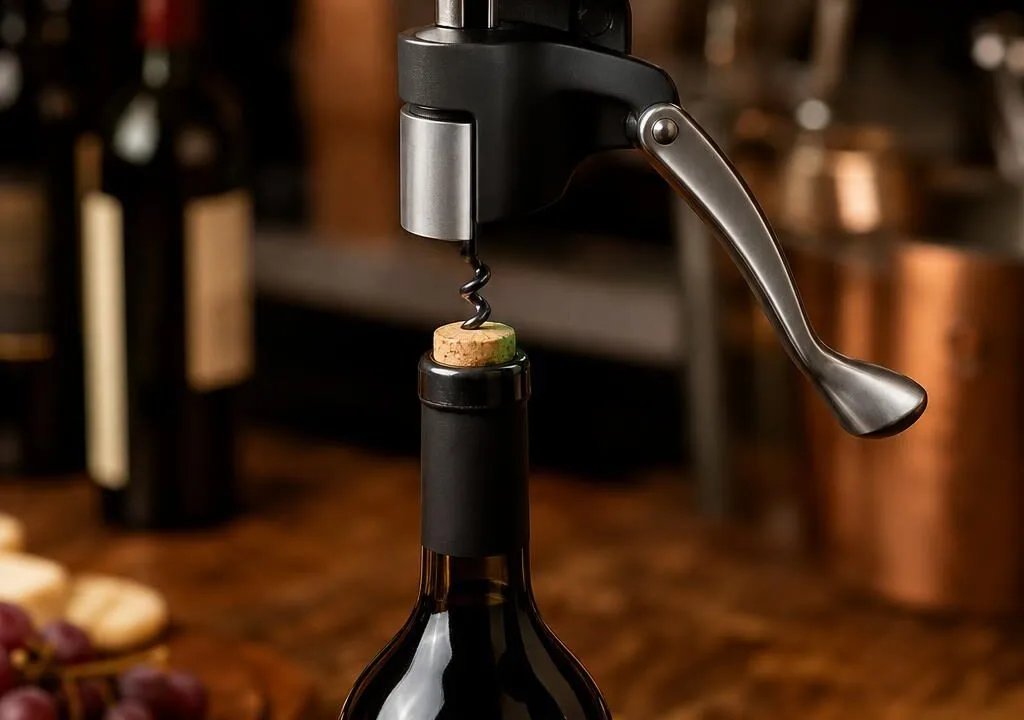 OXO SteeL Vertical Lever Corkscrew