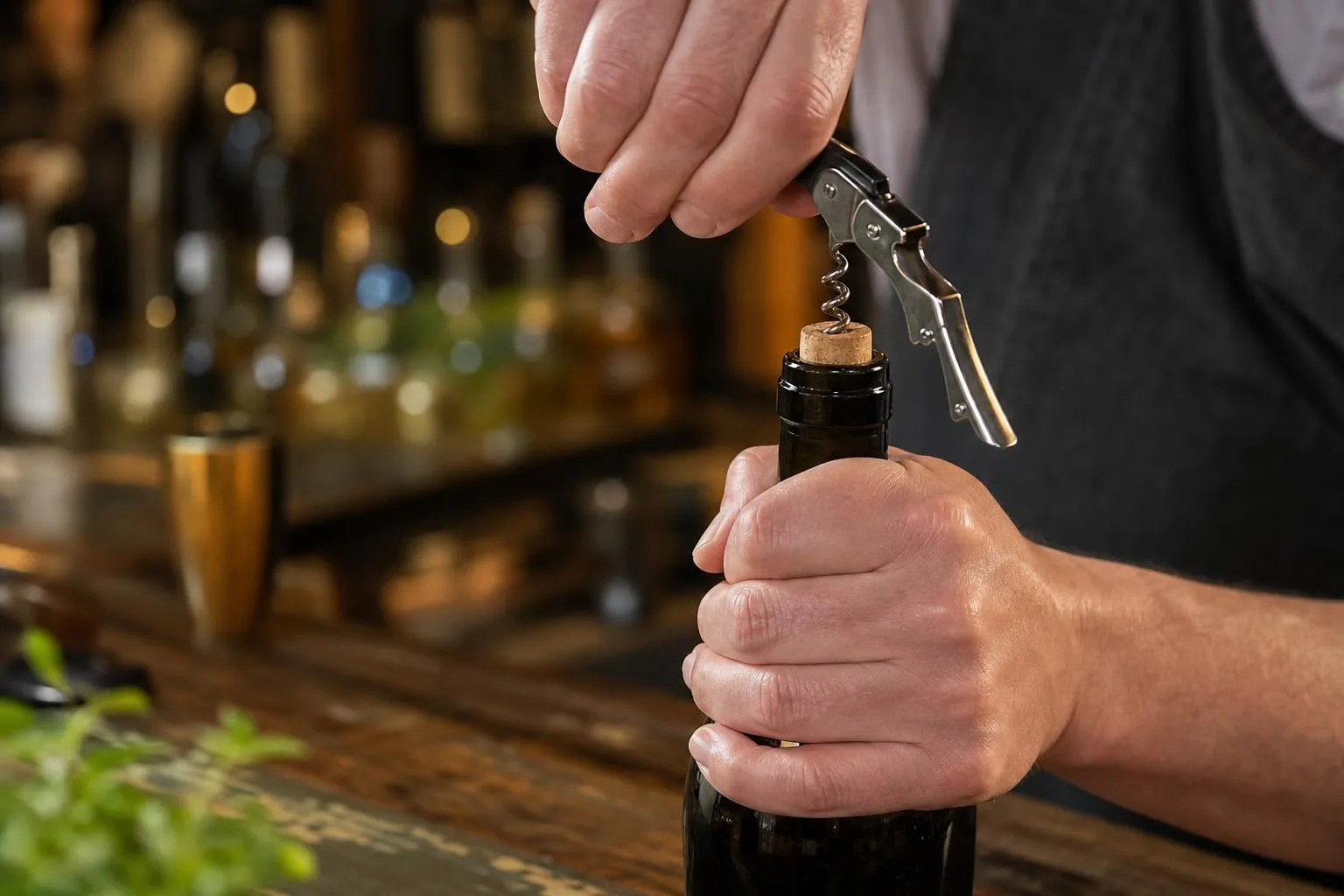 Pulltap’s Double-Hinged Corkscrew Review 2026 3 The Double-Hinged Corkscrew shown in everyday use at home, as tested by FlightWineBar