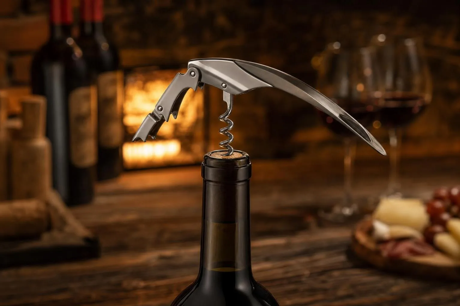 Double-Hinged Corkscrew