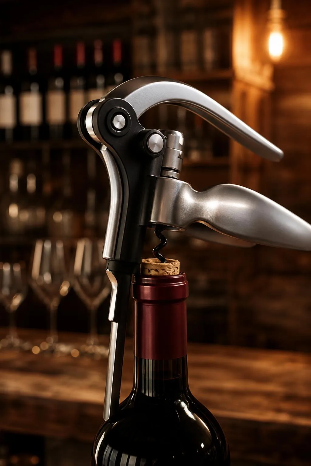 Rabbit Vertical Lever Corkscrew with Foil Cutter Review 2026 1 The Rabbit Vertical Lever Corkscrew reviewed hands-on by the FlightWineBar team after real-world testing