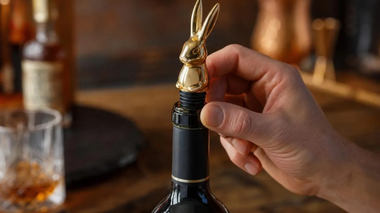Rabbit Wine and Beverage Bottle Stoppers