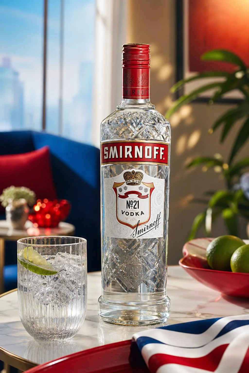 Red White And Blue Smirnoff