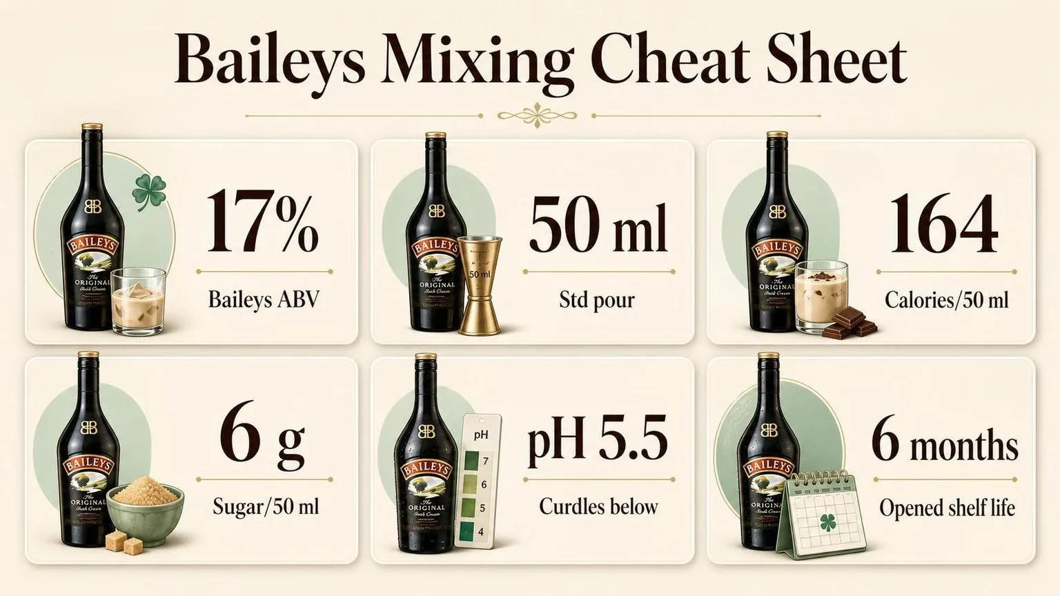 Baileys Mixing: The Numbers That Matter — key facts at a glance
