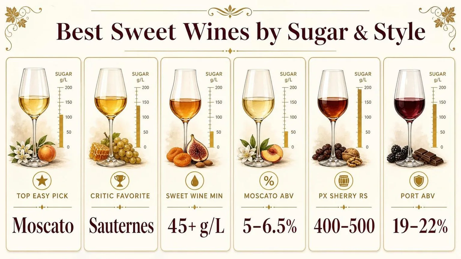 What Is The Best Sweet Wine? - Find Out Now 1 Sweet Wine by the Numbers: RS Decoded — key facts at a glance