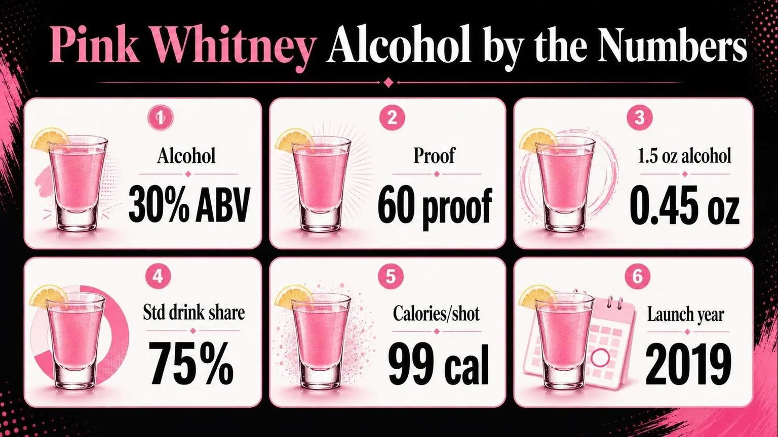 Pink Whitney by the Numbers — key facts at a glance