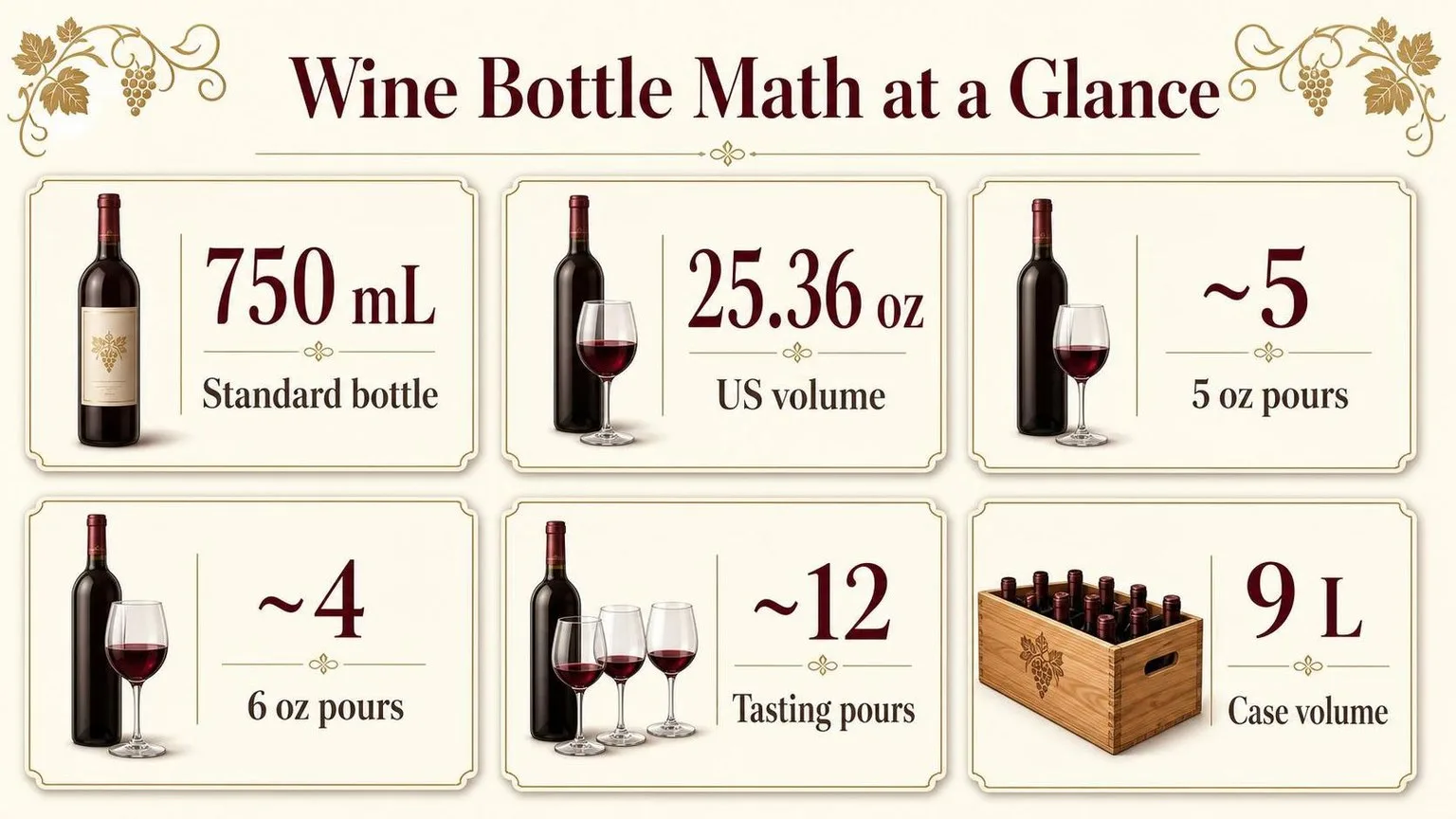 How Much Wine Is In A Bottle? 1 How Much Wine Is Really In A Bottle — key facts at a glance