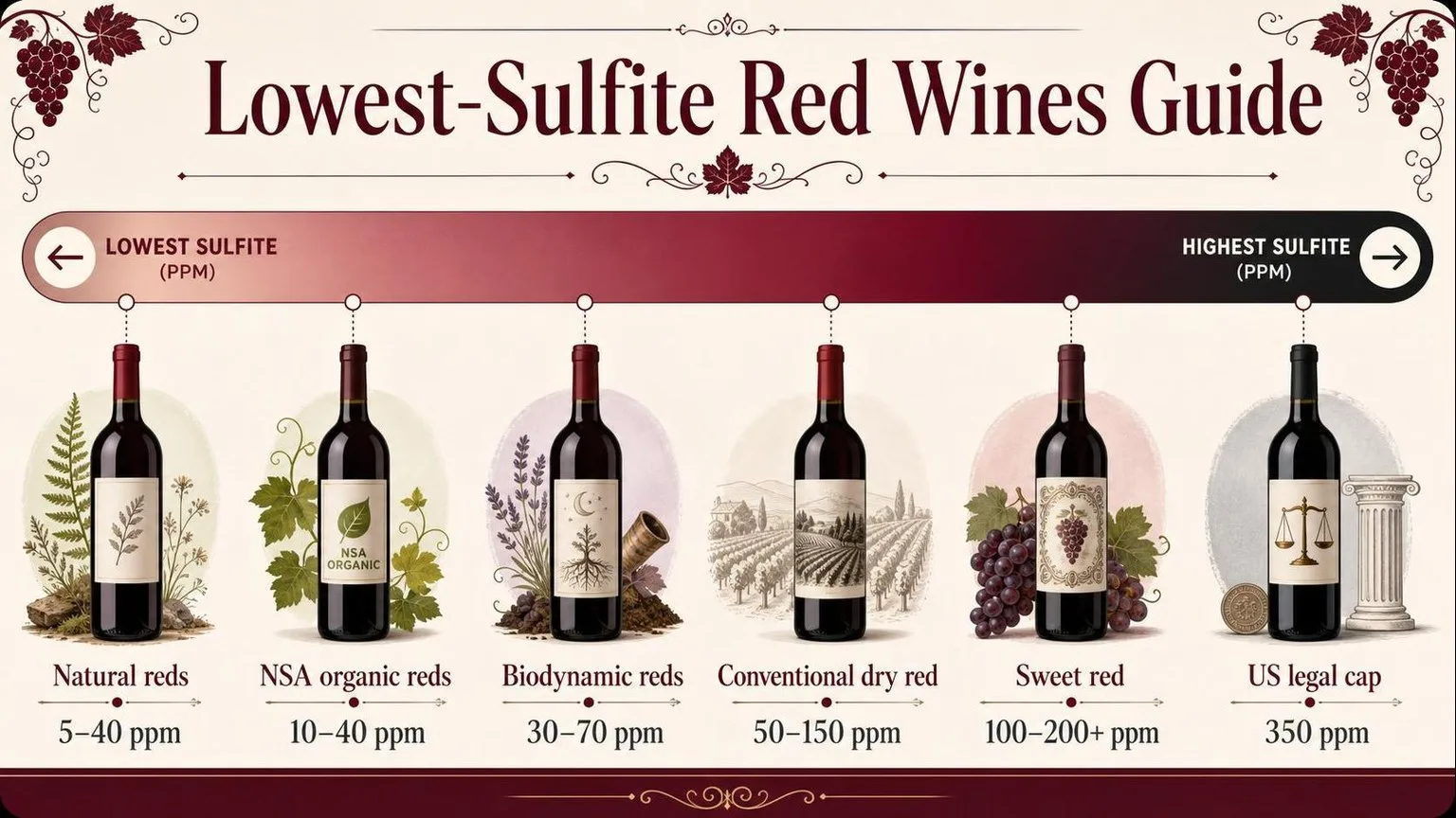 Which Red Wine Has The Least Sulfites - Powerful Guide to Low-Sulfite Red Wines (2026) 1 Red Wine Sulfite Levels by Style — key facts at a glance