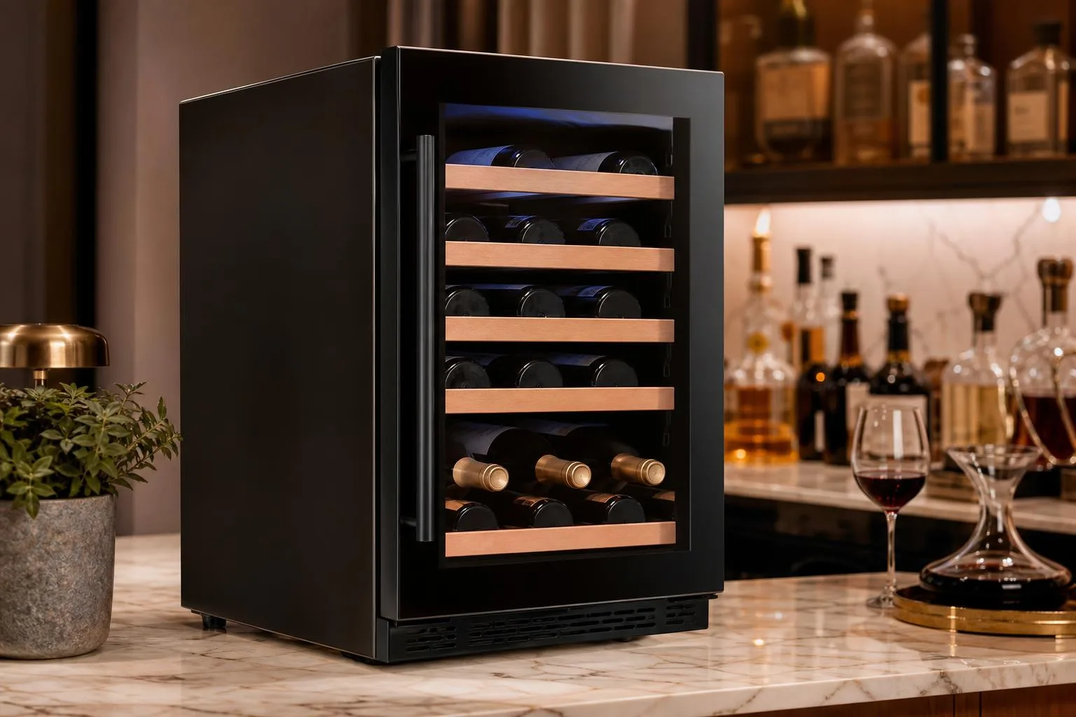 Schmecke SHMFWCC121LB Small Wine Fridge Review 2026 1 The Schmecke SHMFWCC121LB reviewed hands-on by the FlightWineBar team after real-world testing