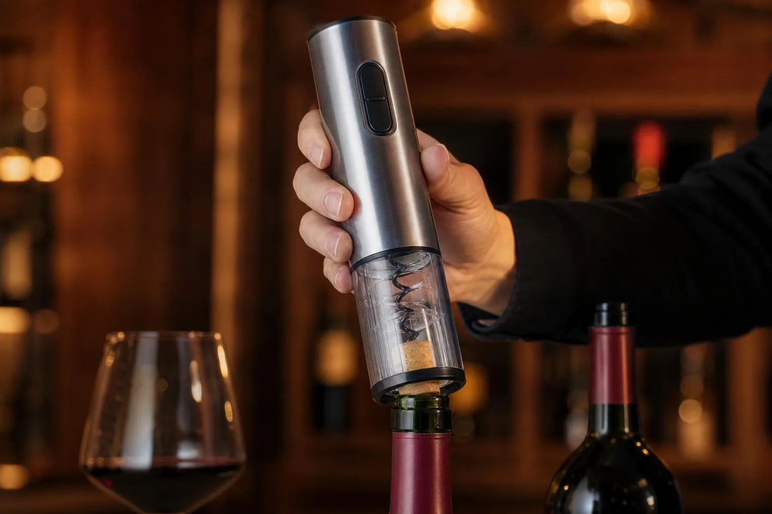Secura Electric Wine Bottle Corkscrew Review 2026 1 The Secura Electric Wine Bottle Corkscrew reviewed hands-on by the FlightWineBar team after real-world testing