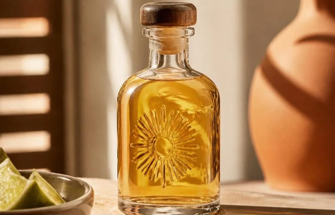 Small Bottle Of Tequilla