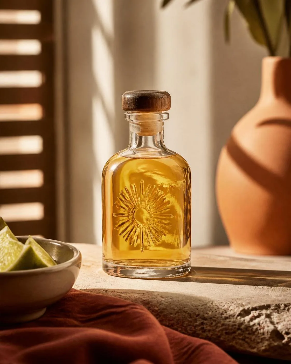 Small Bottle Of Tequilla
