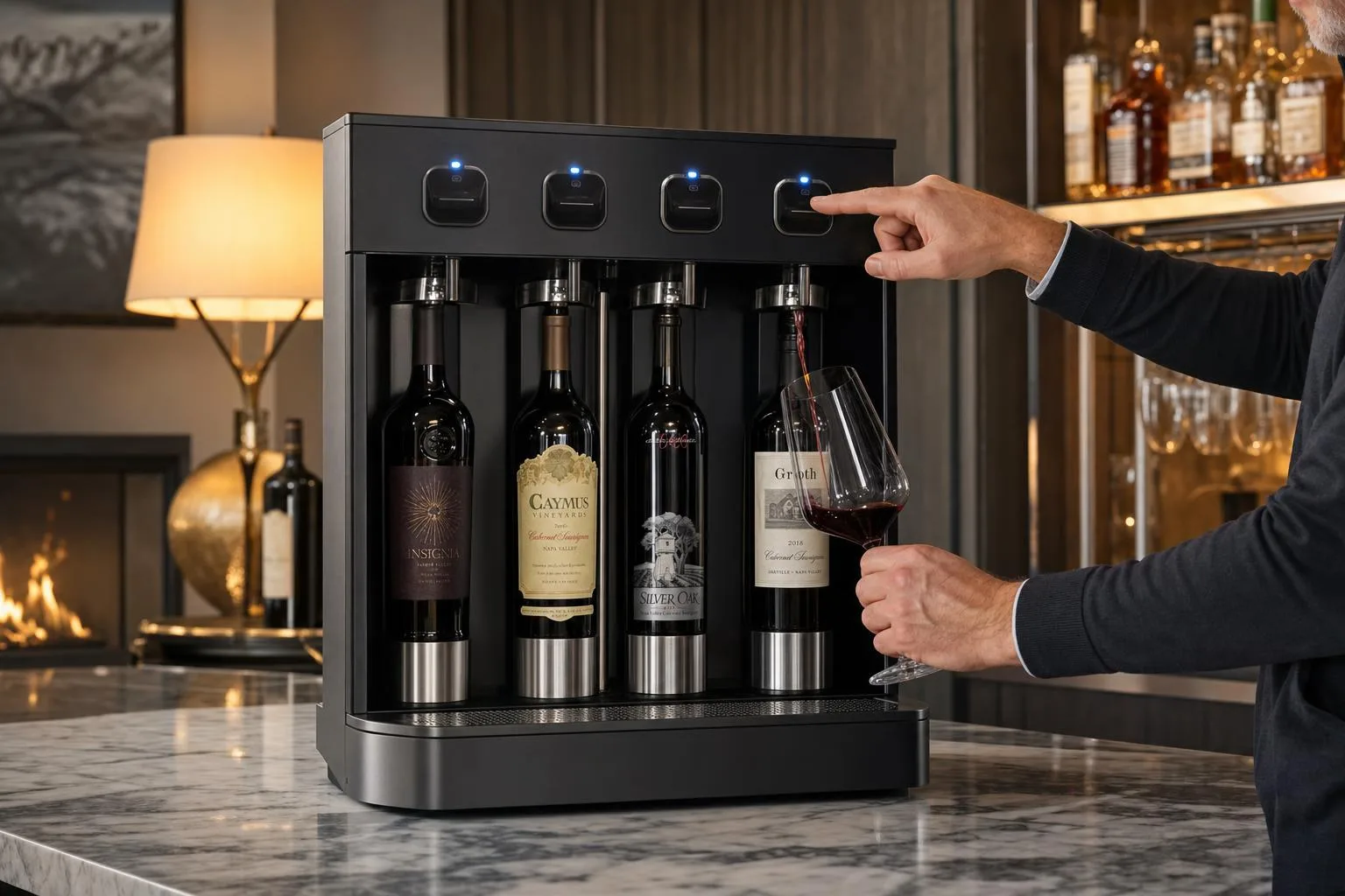 Tirrinia 4 Bottle Portable Wine Cooler Review 2026 3 The Tirrinia 4 Bottle shown in everyday use at home, as tested by FlightWineBar