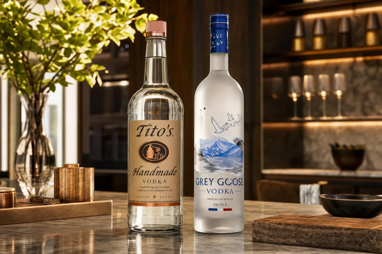 Tito'S Vodka Vs Grey Goose