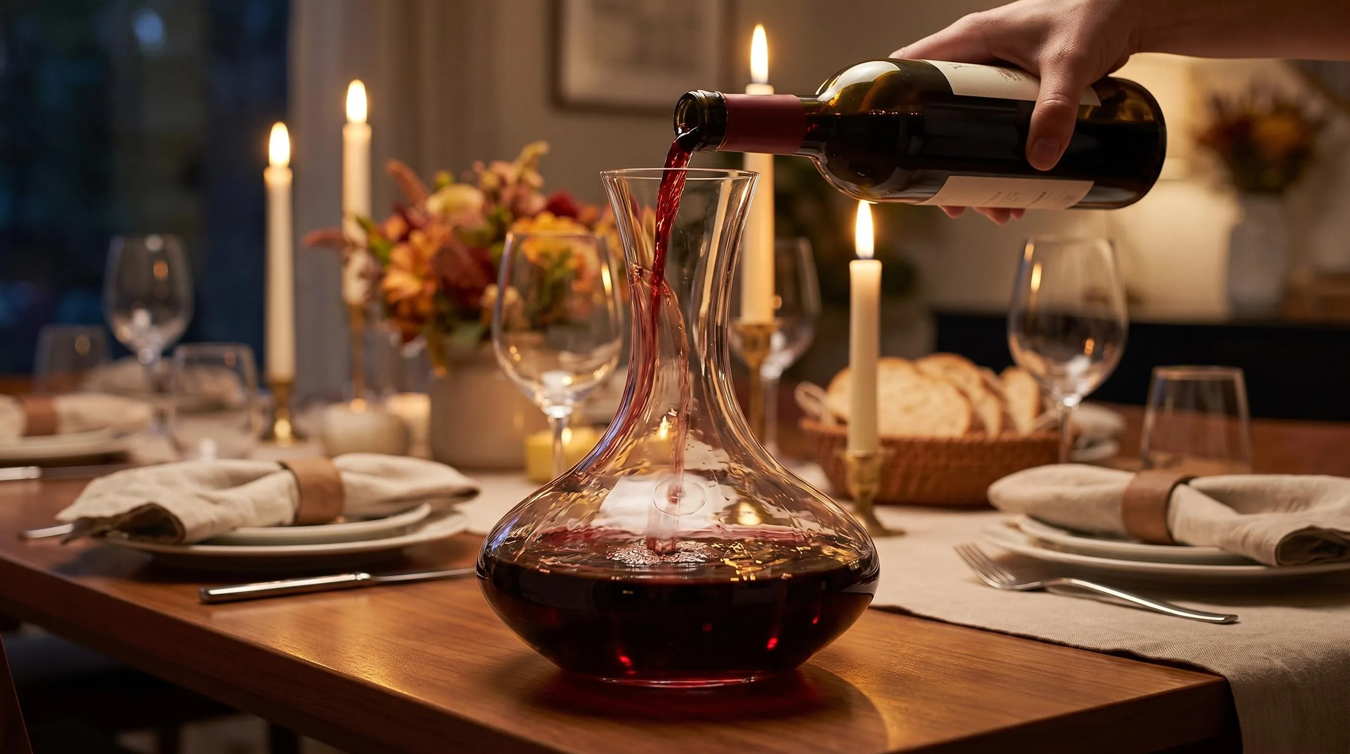 The Vintorio vwd01 shown in everyday use at home, as tested by FlightWineBar