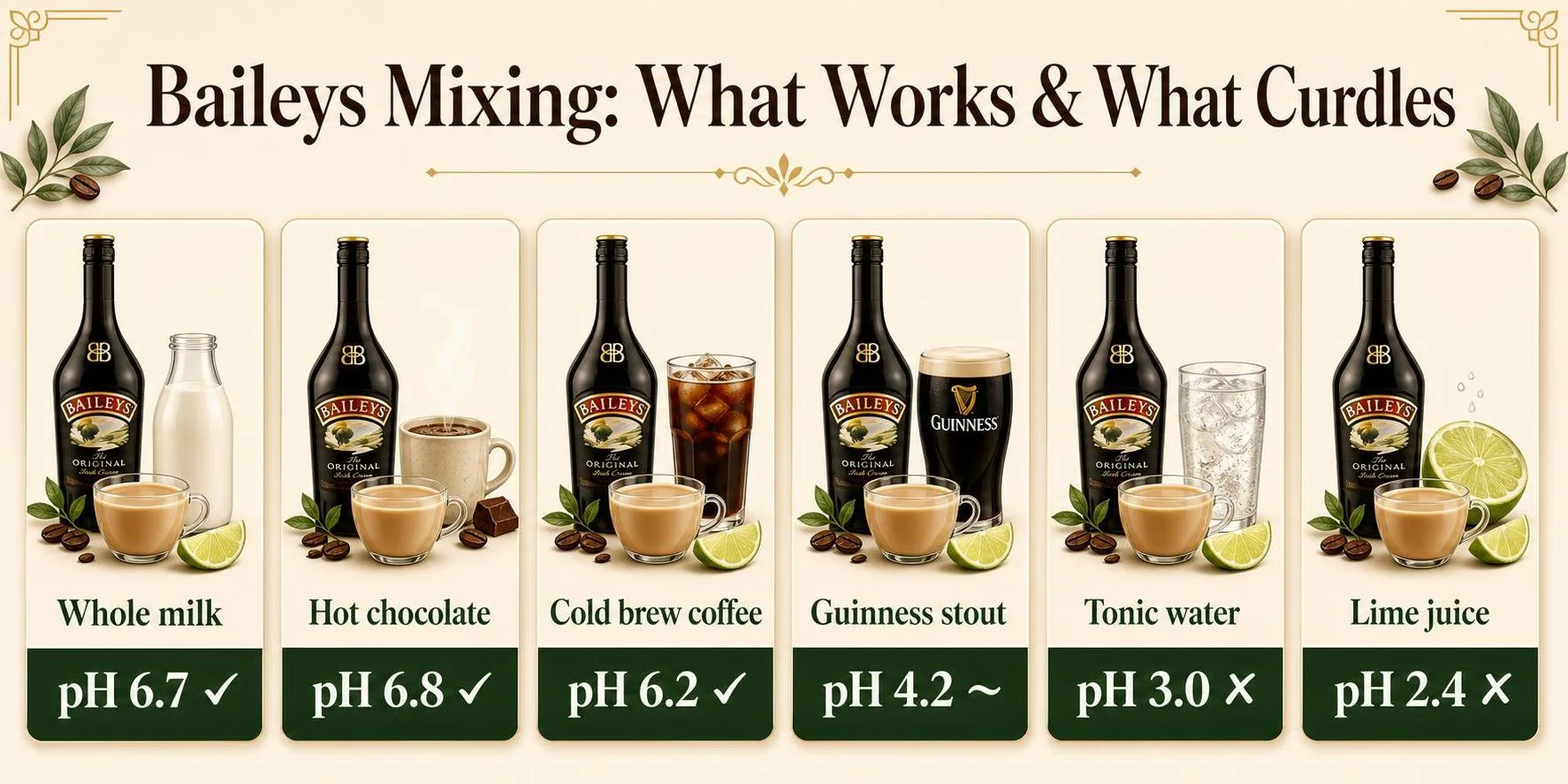 What Do You Mix Baileys With? 1 Baileys Mixing: What Works & What Curdles — key facts at a glance