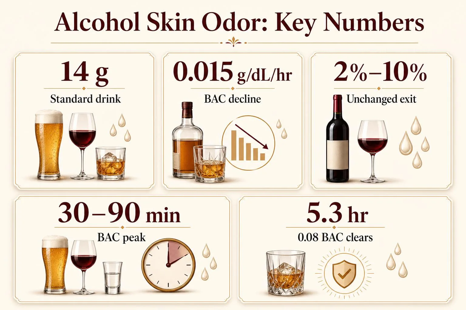 What Does Alcohol Smell Like From Pores? – Complete Guide to Alcohol Odor on Skin, Sweat & Breath 1 Alcohol Skin Odor: Key Numbers — key facts at a glance