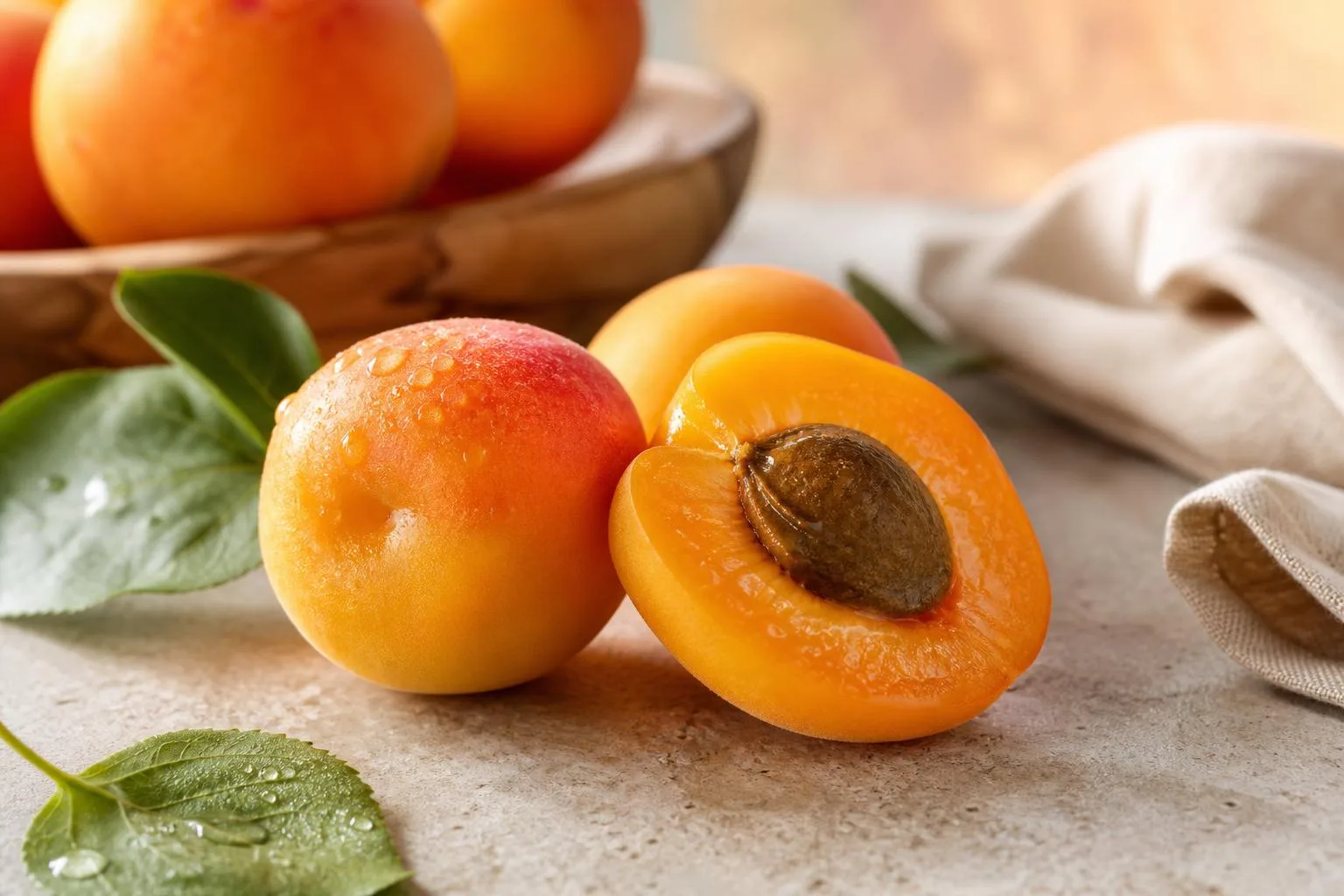 What does an apricot taste like
