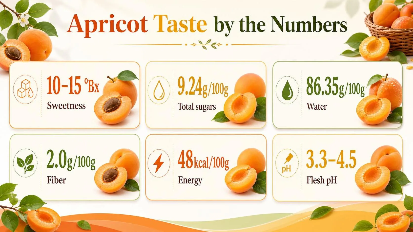 Apricot Taste by the Numbers — key facts at a glance