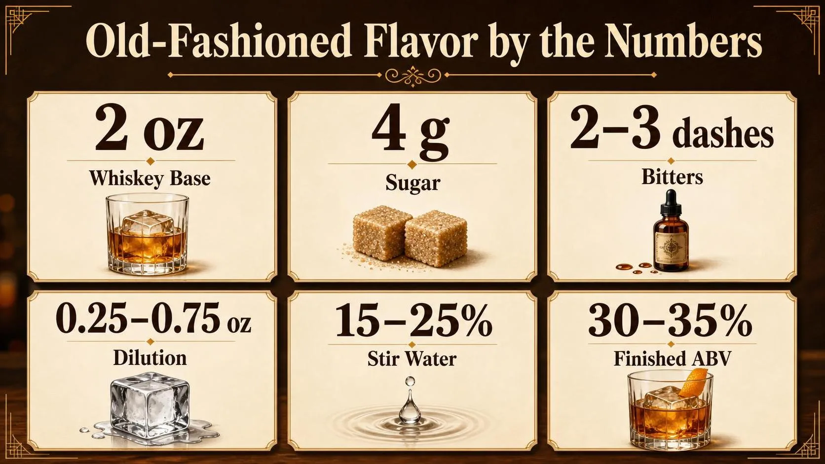 Old-Fashioned Flavor by the Numbers — key facts at a glance