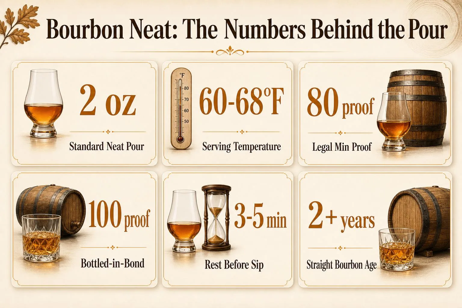 Bourbon Neat: The Numbers Behind the Pour — key facts at a glance